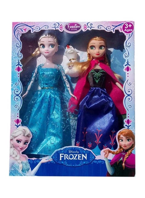Coffret Poupées Elsa, Anna et Olaf – La Reine des Neiges dès 3 Ans