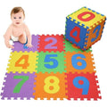 Tapis mousse chiffres – 10 dalles 30cm/dalle