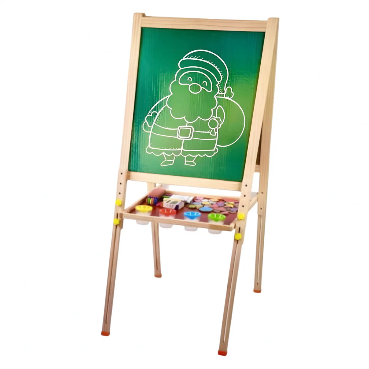 Centre d'Apprentissage Évolutif 2-en-1 : Tableau Magnétique Pédagogique & Écriture