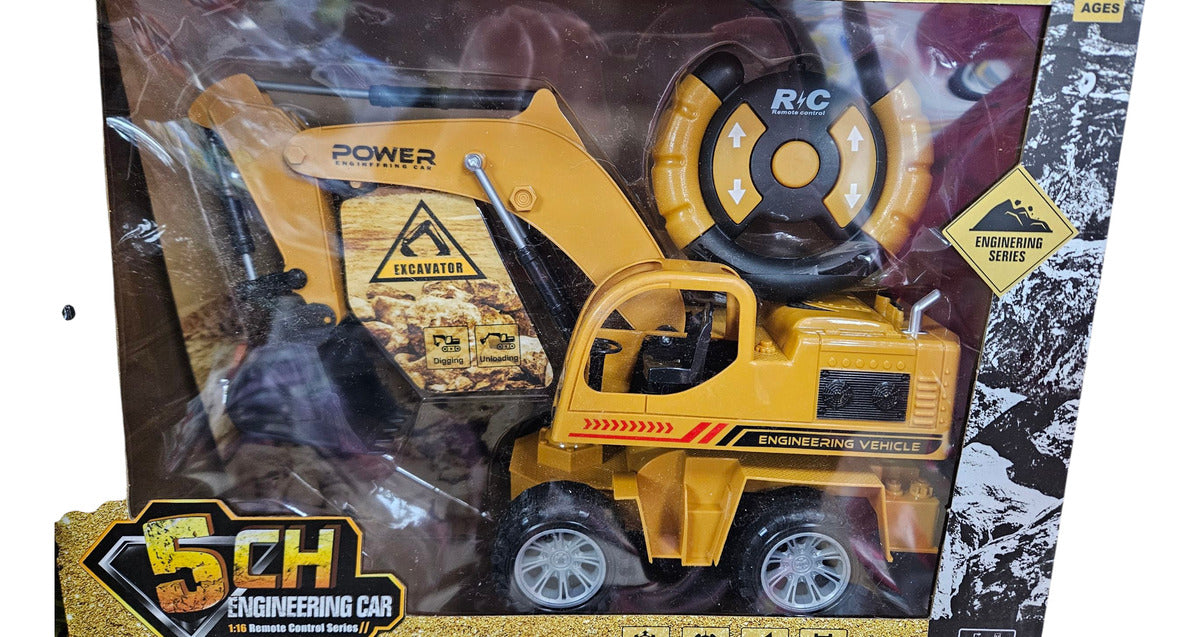 Camion Excavatrice Rechargeable Télécommandé