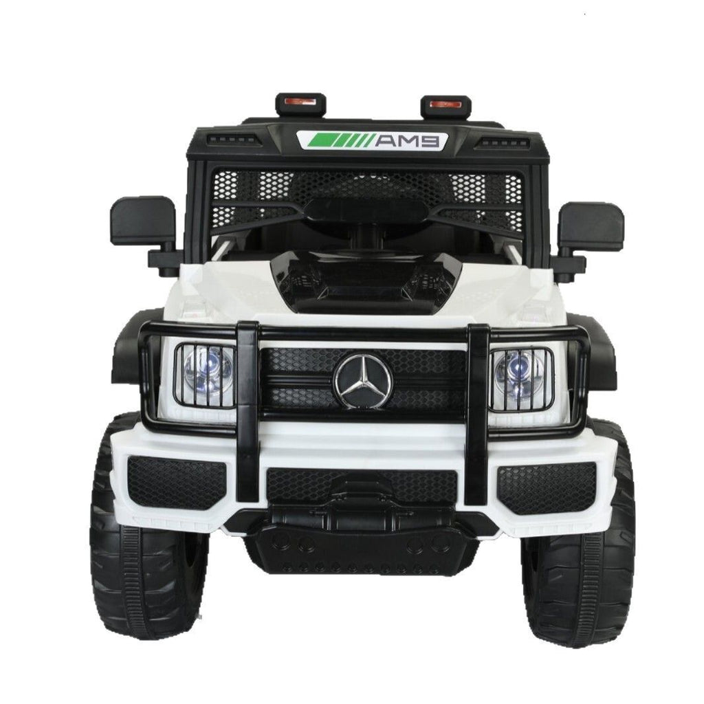 Voiture Électrique Mercedes AMG 12V pour Enfant – 4x4 Style G-Class – Rouge, Bleu ou Blanc