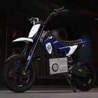 Moto Cross Électrique Enfant 24V – Style Tout-Terrain - Bleu