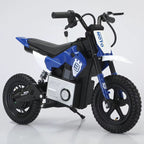 Moto Cross Électrique Enfant 24V – Style Tout-Terrain - Bleu