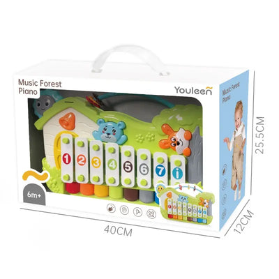 Piano Lumineux d’Éveil – Lumières, Couleurs & Motifs + Sons