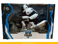Jouet de moto de police - Sheriff Police Motor Cycle - avec lumière et sons de police - 29CM