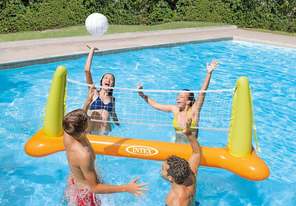 Set de Volley Gonflable Intex – Jeu Aquatique avec Filet & Ballon dès 6 Ans