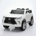 Voiture Électrique Lexus LX570 pour Enfant – 12V, 2 Places, 4x4, Télécommande - Blanc