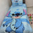 couette deux pièces pour Enfants Stitch - Bleu