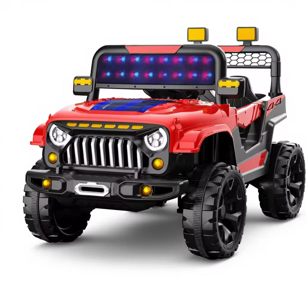 Jeep Électrique Enfant 12V – Style Off-Road - Rouge