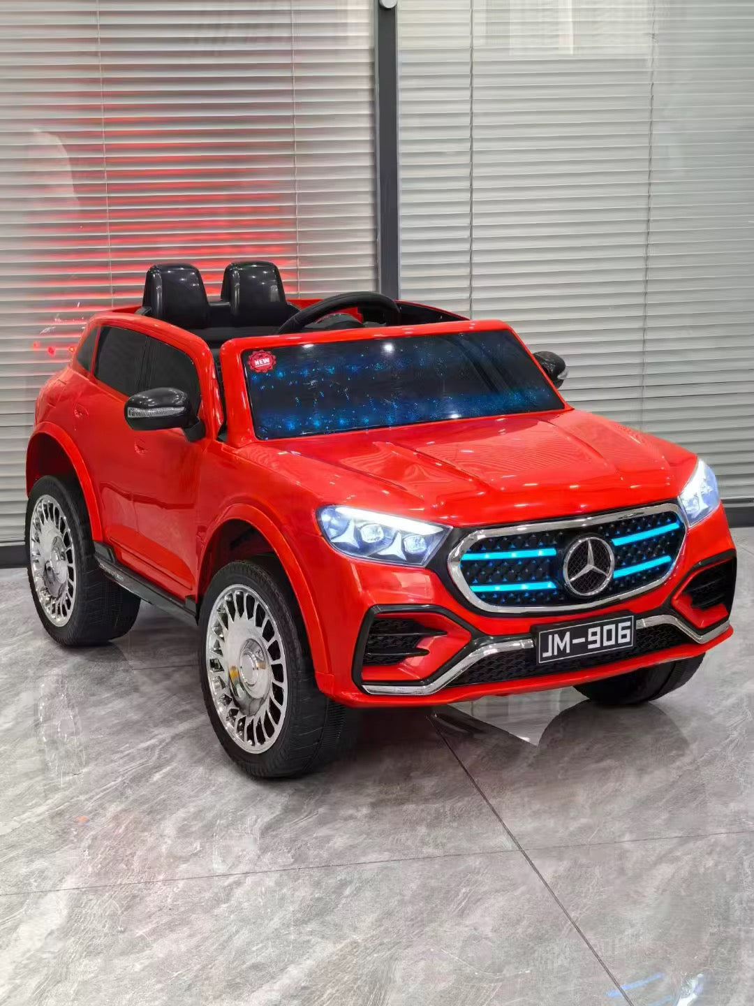 Voiture Électrique Mercedes pour Enfant – SUV 12V - Rouge