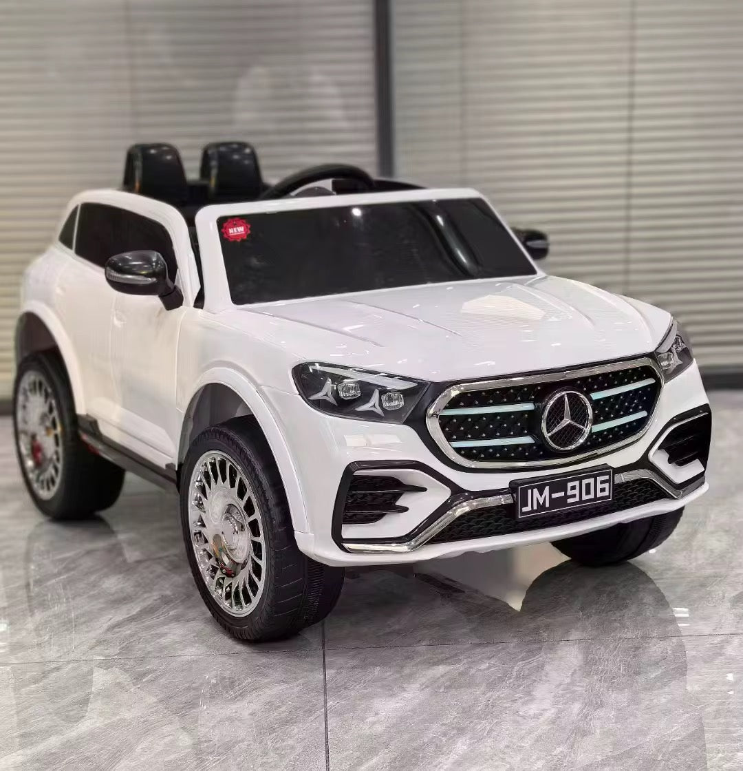 Voiture Électrique Mercedes pour Enfant – SUV 12V - Blanc