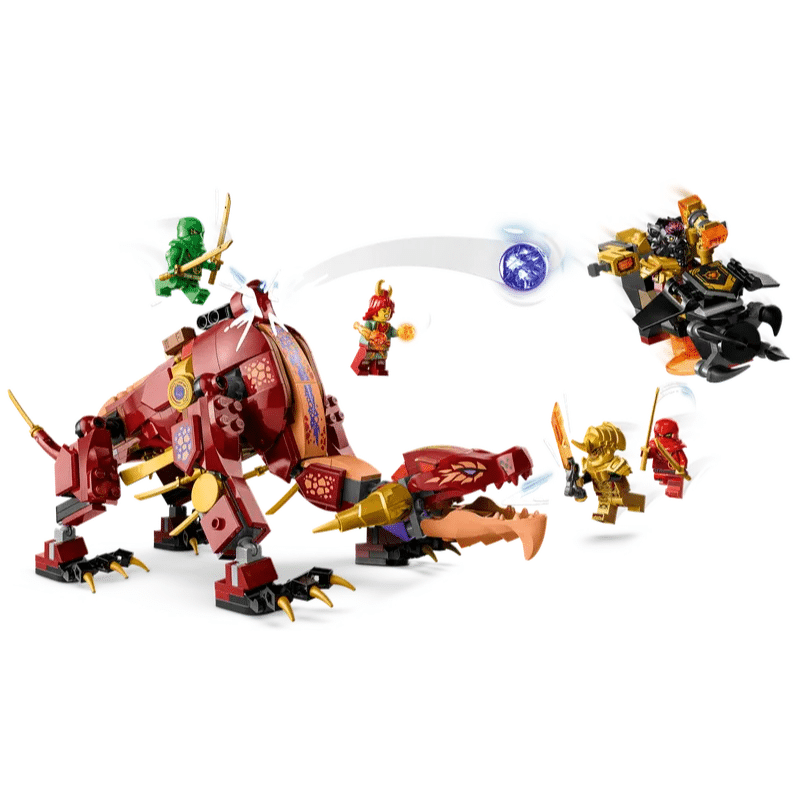NINJAGO – Le Dragon de Lave Transformable de Heatwave