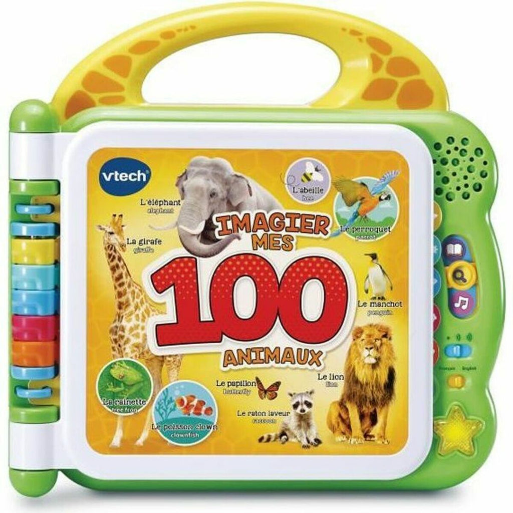 LIVRE INTERACTIF – MON IMAGIER DES ANIMAUX BILINGUE – VTECH