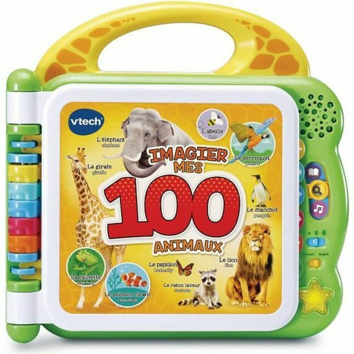 LIVRE INTERACTIF – MON IMAGIER DES ANIMAUX BILINGUE – VTECH