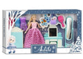 Ensemble de poupées Anbibi Princesse d'hiver