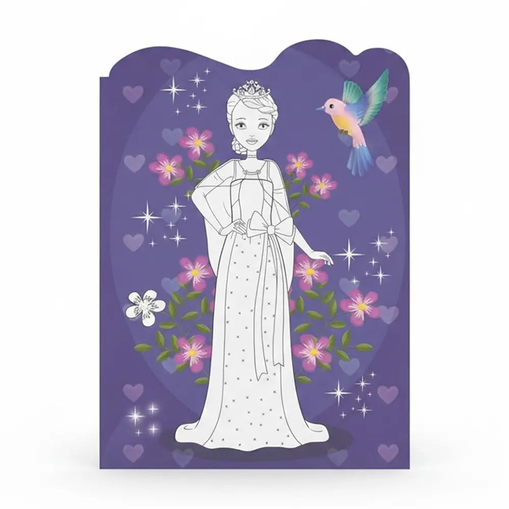 Livre Créatif Princesses de Rêve – Activités de Collage et Coloriage