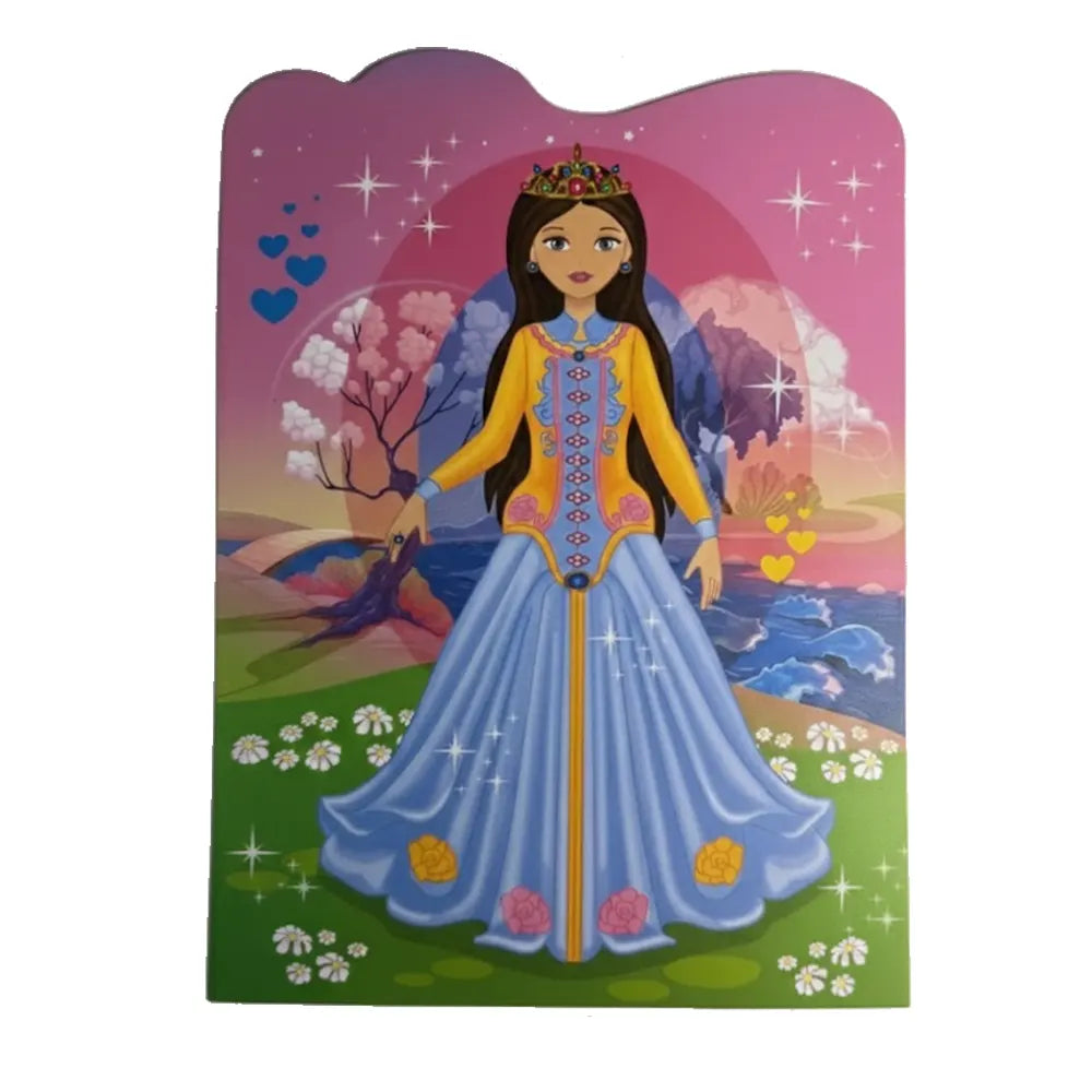 Livre Créatif Princesses de Rêve – Activités de Collage et Coloriage