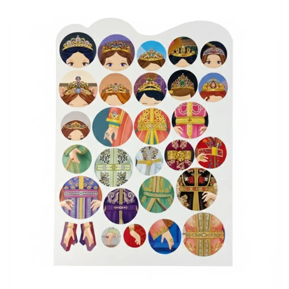 Livre Créatif Princesses du Maroc – Activités de Collage et Coloriage