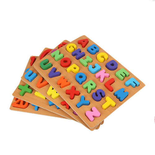 alphabet learning puzzle