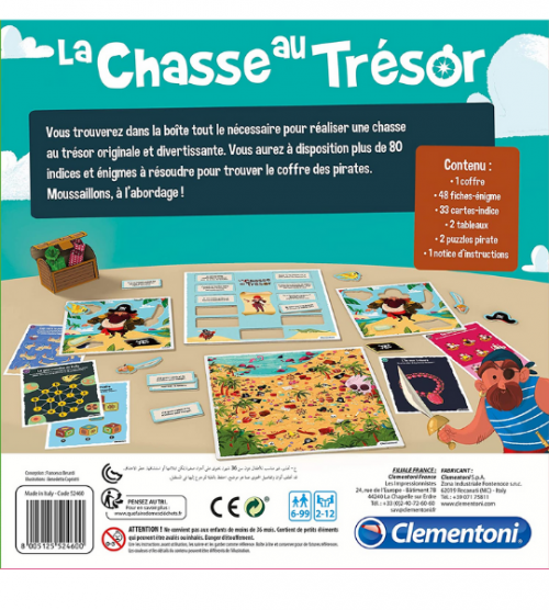 LA CHASSE AU TRÉSOR – CLEMENTONI