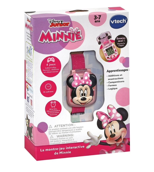 LA MONTRE-JEU INTERACTIVE DE MINNIE – VTECH
