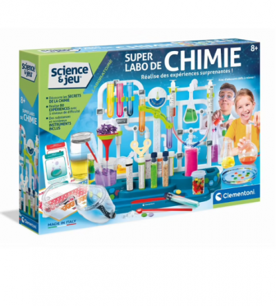 COFFRET SCIENTIFIQUE – LA CHIMIE EXTRAORDINAIRE – CLEMENTONI