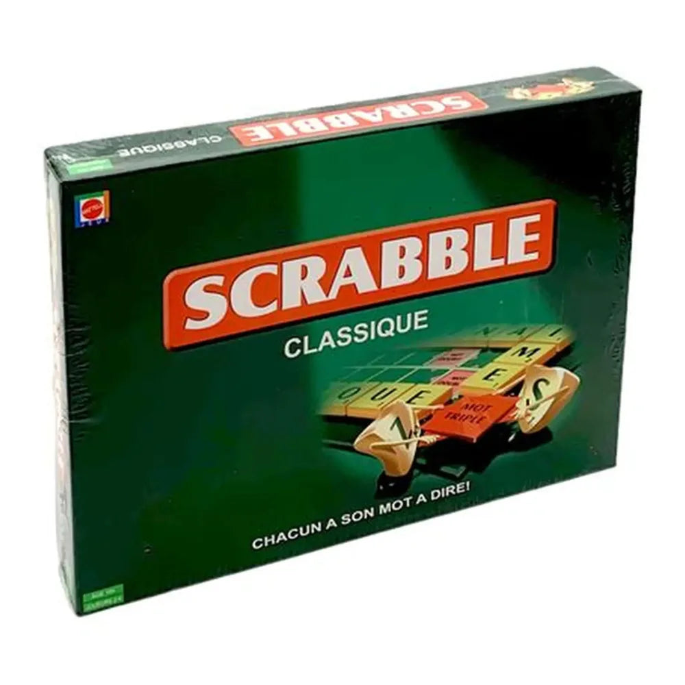 Scrabble Classique – Jeu de société de lettres en français pour toute la famille