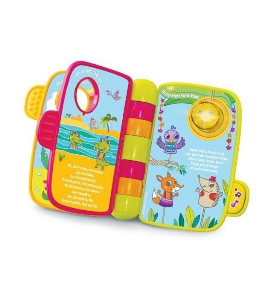 P’TIT LIVRE ENCHANTÉ MES PREMIÈRES COMPTINES – VTECH