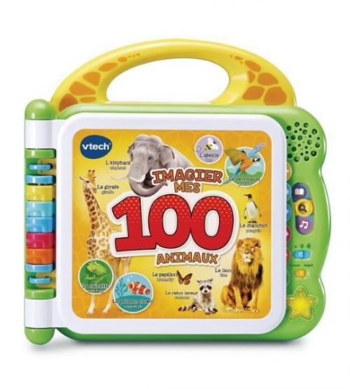 LIVRE INTERACTIF – MON IMAGIER DES ANIMAUX BILINGUE – VTECH