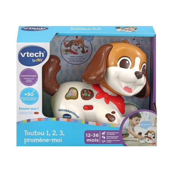 CHIEN TOUTOU 1,2,3, PROMÈNE-MOI – VTECH