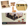 3-in-1 bamboo folding game set