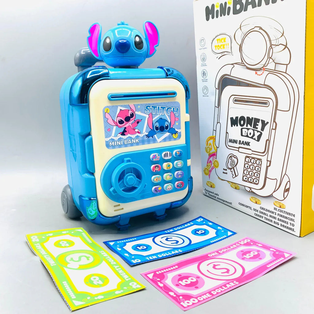 Mini Tirelire Électronique Thème Stitch dès 3 Ans