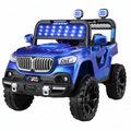 BM Électrique Enfant 1 Place avec LED et Grandes Roues – De 2 à 5 Ans - Bleu