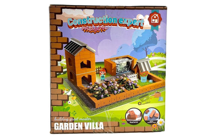 Villa de Jardin à Construire – Briques Réelles Réutilisables