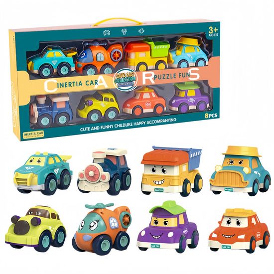 Nicola Toys Cute Car Collection 8-piece set