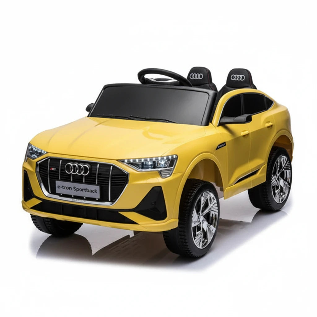 Audi Électrique pour Enfants - Jaune