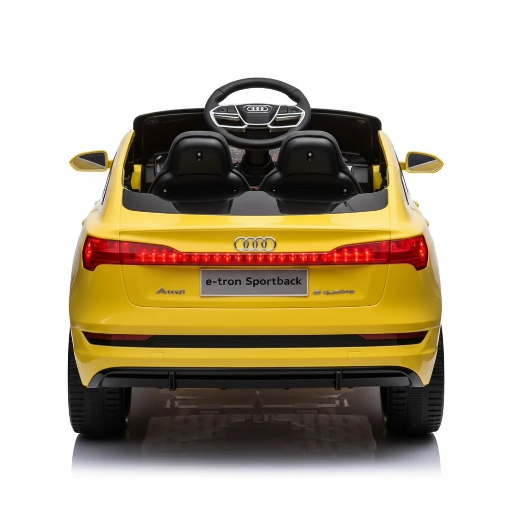Audi Électrique pour Enfants - Jaune