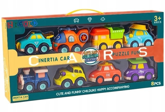 Nicola Toys Cute Car Collection 8-piece set