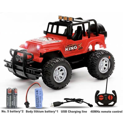 Voiture jouet télécommandée avec charge USB – Jouets pour enfants, garçons