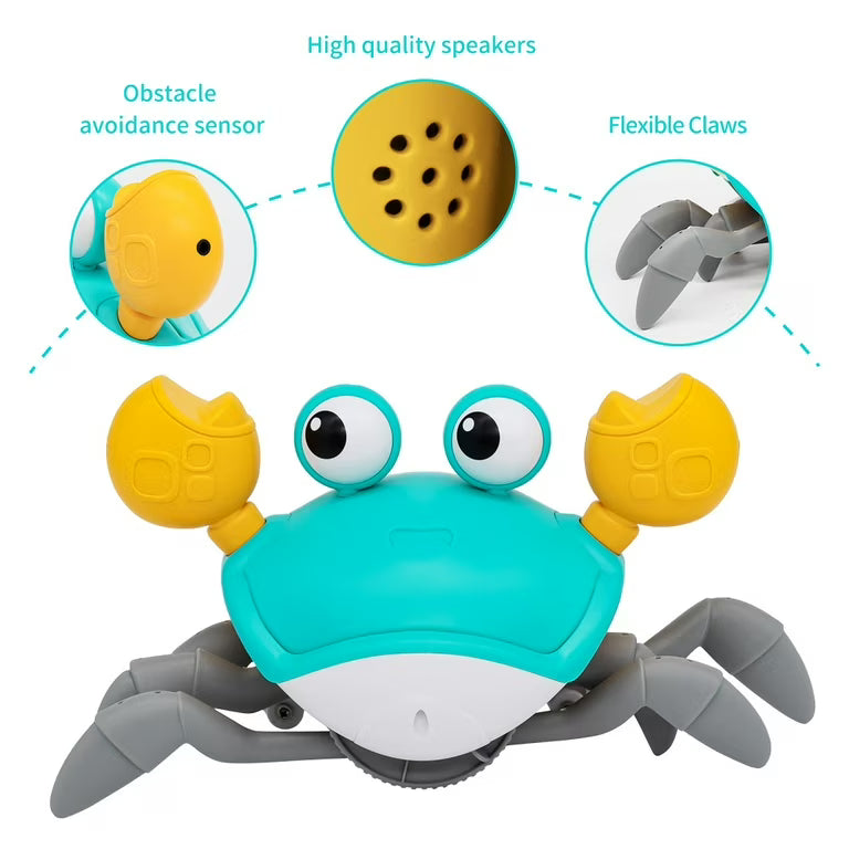 Cute Crab land and water moving toy