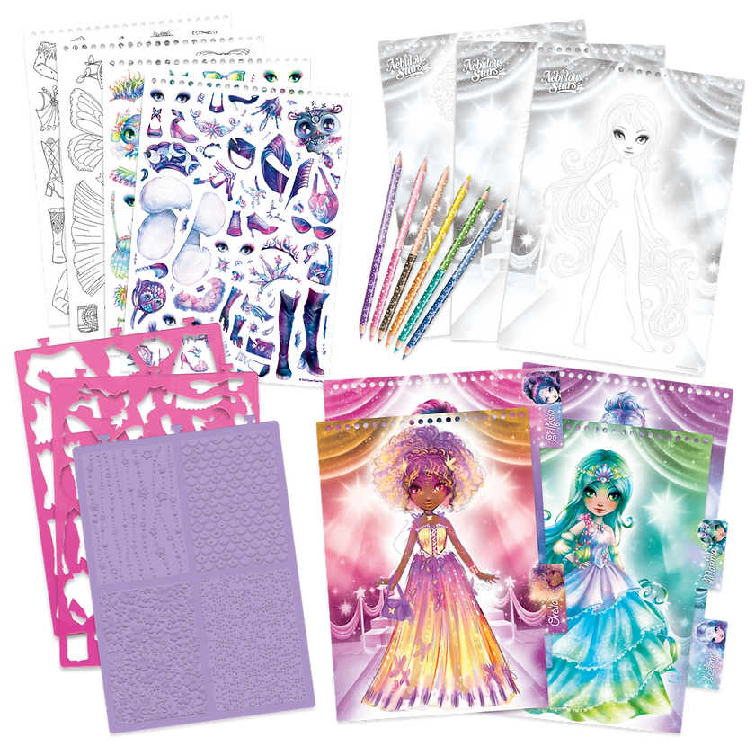 Carnet de croquis de mode - Bal astral