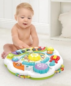 SmartTable Interactive Musicale Bluetooth & Piano – Table d’Activités d’Éveil