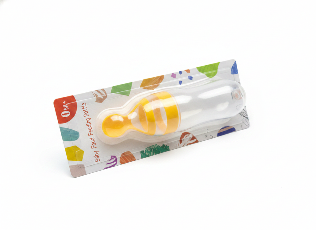 Biberon Cuillère Distributeur Aliment Bébé Silicone 0M+