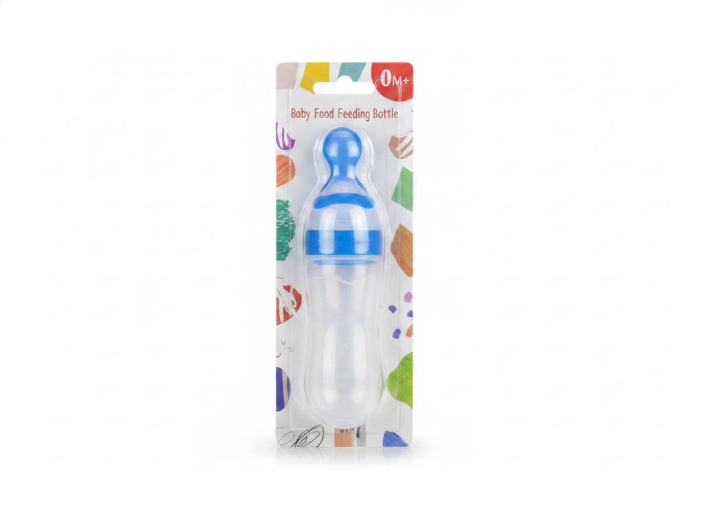 Biberon Cuillère Distributeur Aliment Bébé Silicone 0M+