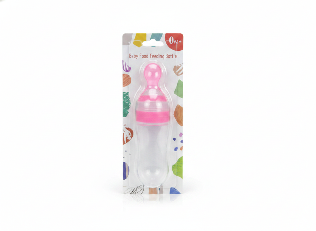 Biberon Cuillère Distributeur Aliment Bébé Silicone 0M+
