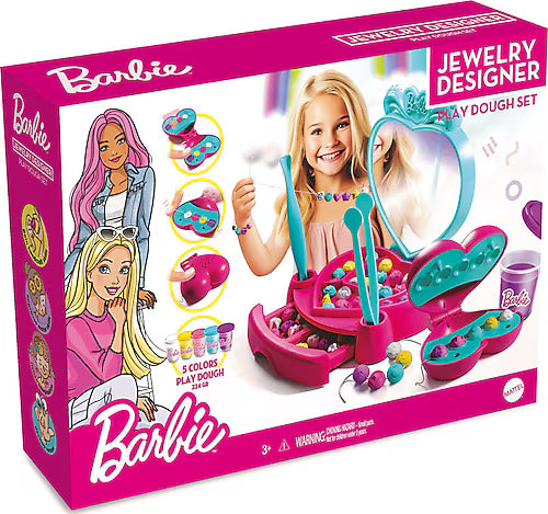 Coffret de pâte à modeler Barbie Créatrice de bijoux par Dede