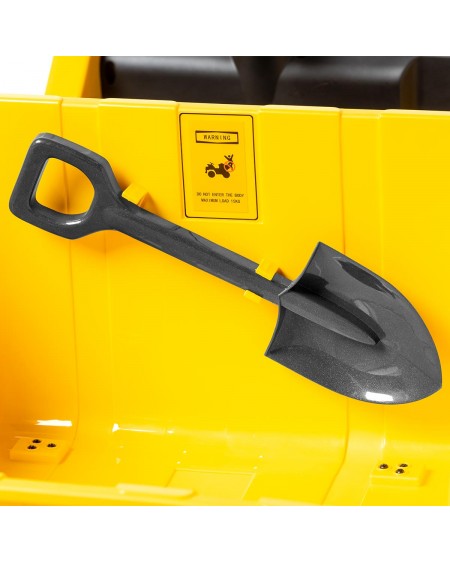 Le Camion Conteneur Électrique 12V pour enfants - JAUNE