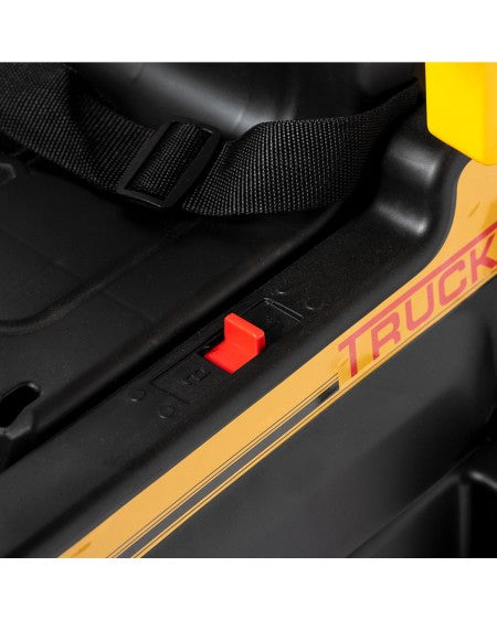 Le Camion Conteneur Électrique 12V pour enfants - JAUNE