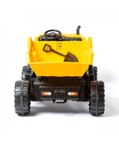 Le Camion Conteneur Électrique 12V pour enfants - JAUNE