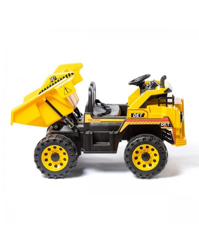 Le Camion Conteneur Électrique 12V pour enfants - JAUNE
